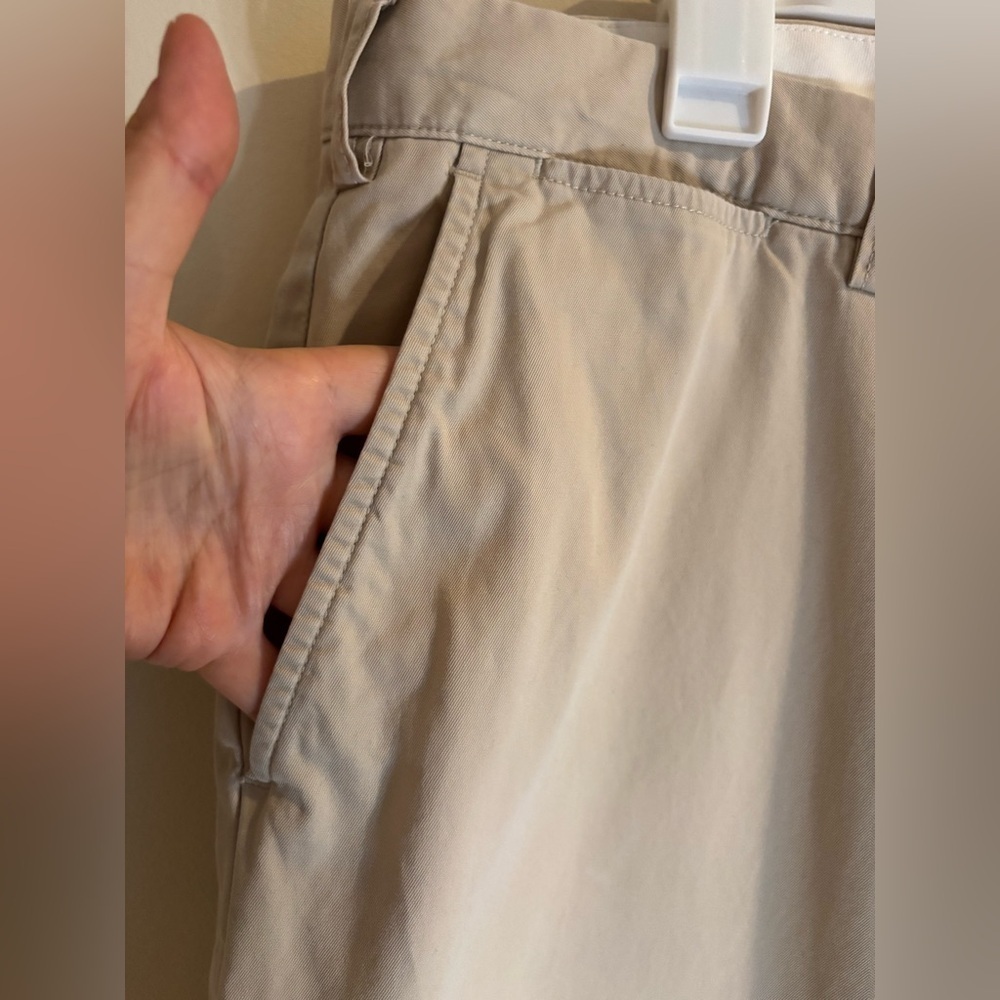 Polo Ralph Lauren Salinger Straight Fit Chino Pant Tan Size 38T/36 Cotton - Picture 3 of 15